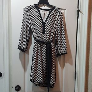 Banana Republic professional shirt tie waist dress